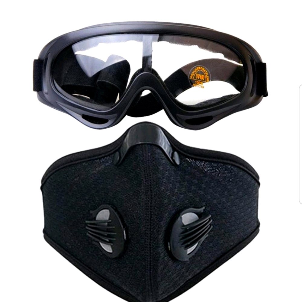 Goggles and mask